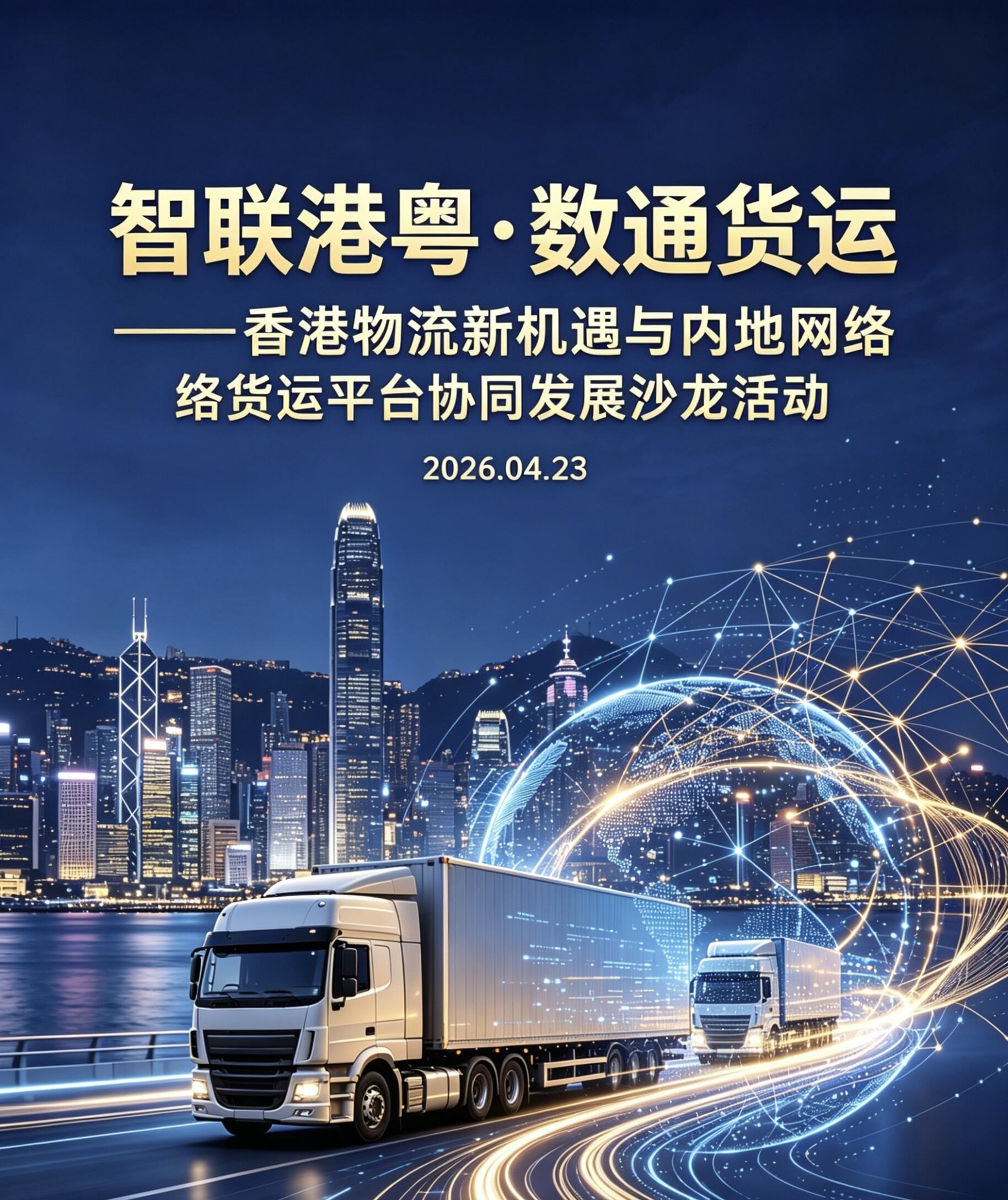 智联港粤·数通货运——香港物流新机遇与内地网络货运平台协同发展沙龙